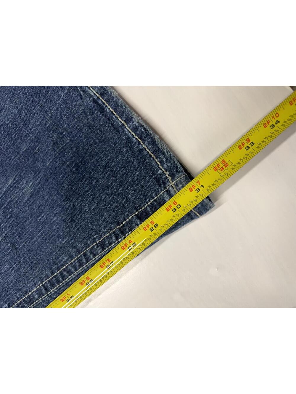 Dollhouse RK-2242 Distressed Bootcut Jeans Juniors Size 9 Stretch Medium Wash - Picture 4 of 12
